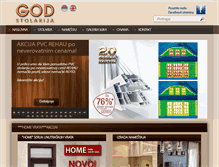 Tablet Screenshot of god.co.rs